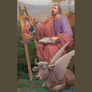 100-Pack - St Luke Holy Card