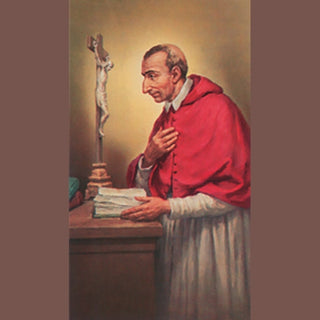 100-Pack - Saint Charles Borromeo Holy Card