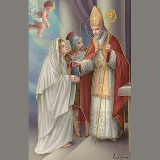100-Pack - St Valentine Holy Card