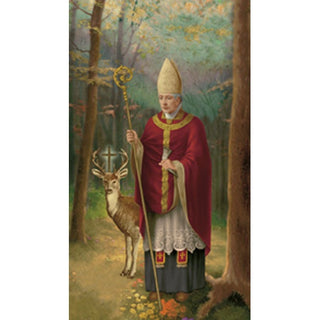 100-Pack - Saint Hubert Holy Card