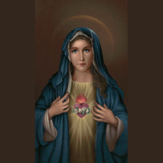 100-Pack - Immaculate Heart Of Mary Holy Card
