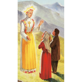 100-Pack - Our Lady Of Lasalette Holy Card