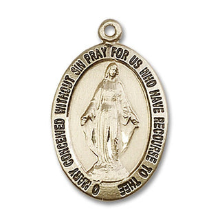 14kt Gold Filled Miraculous Medal