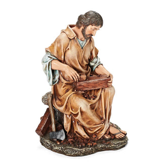 10.2-Inch St Joseph The Carpenter Figure - Renaissance Collection