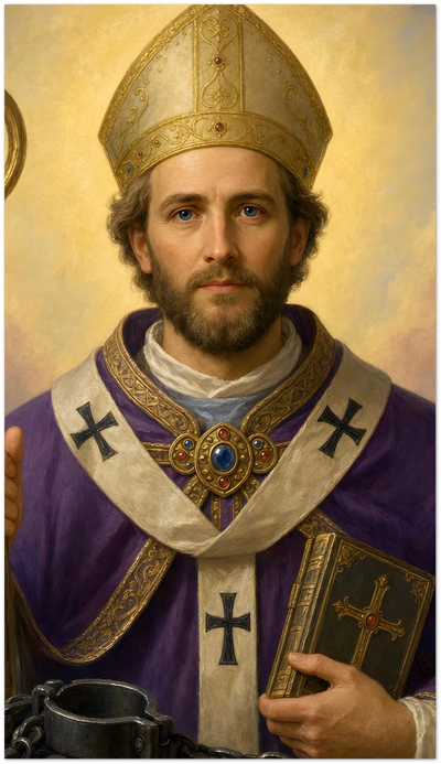 St. Sulpicius the Pious Holy Cards