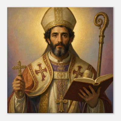 St. Cyril of Alexandria - Devotional Canvas
