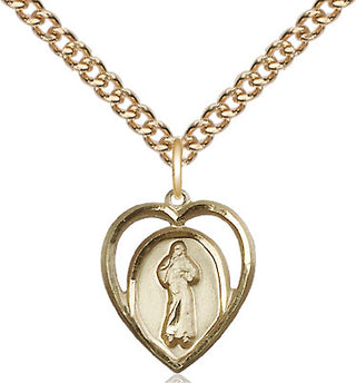 14kt Gold Filled Divine Mercy Medal Religious and Catholic Jewelry