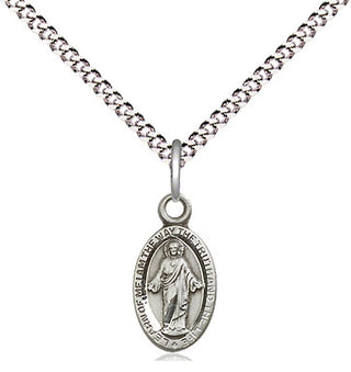 Sterling Silver Scapular Pendant