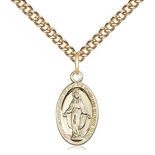14kt Gold Filled Miraculous Medal Religious Jewelry