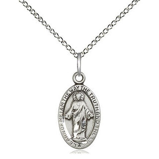 Sterling Silver Scapular Medal Religious Jewelry