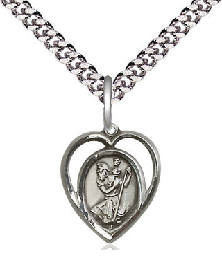 Sterling Silver Saint Christopher Medal Religious and Catholic Jewelry