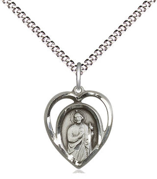 Sterling Silver Saint Jude Medal Religious and Catholic Jewelry