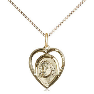 14kt Gold Filled Ecce Homo Medal Religious and Catholic Jewelry