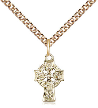 14kt Gold Celtic Cross Medal