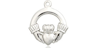 Pewter Claddagh Medal