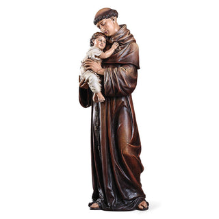 37-Inch St Anthony Figure Renaissance Collection