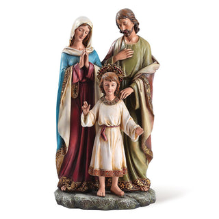 9.75-Inch Holy Family With Child Figure - Renaissance Collection