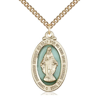 14kt Gold Miraculous Medal