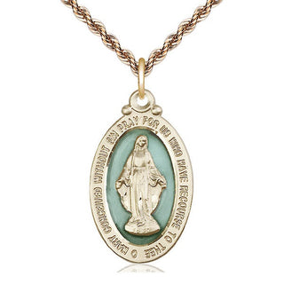 14kt Gold Miraculous Medal