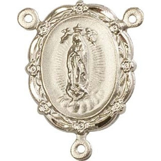 Gold Plate Our Lady of Guadalupe Rosary Center Rosary Center