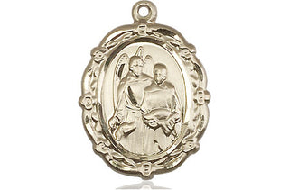 14kt Gold Filled Saint Raphael the Archangel Medal