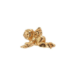 14K Yellow Cherub Angel Lapel Pin
