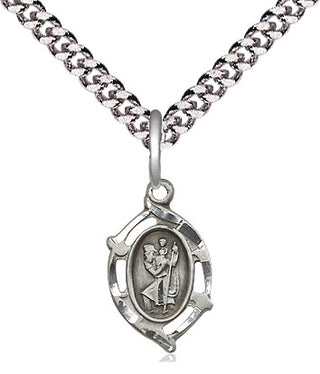 Sterling Silver Saint Christopher Medal Religious and Catholic Jewelry