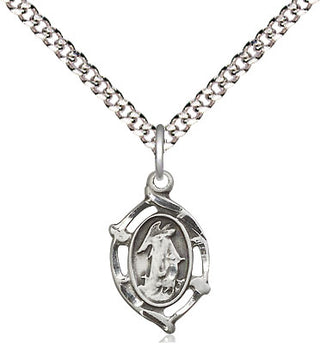 Sterling Silver Guardian Angel Medal Religious and Catholic Jewelry
