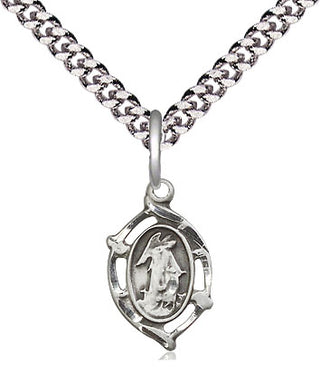 Sterling Silver Guardian Angel Medal Religious and Catholic Jewelry