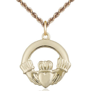 14kt Gold Claggagh Medal