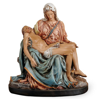 9-Inch Colored Pieta Figure Renaissance Collection