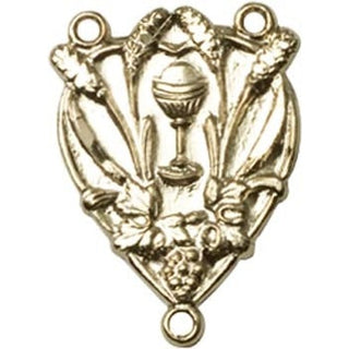 Gold Plate Communion Rosary Center Rosary Center