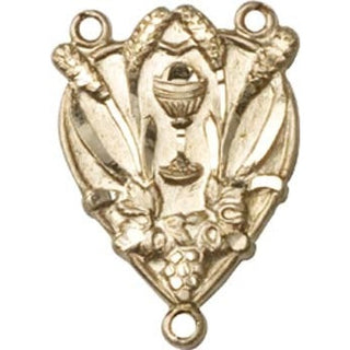 14kt Gold Communion Rosary Center Rosary Center