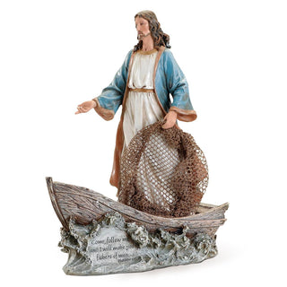 11.25-Inch Christ The Fisherman Figure - Renaissance Collection