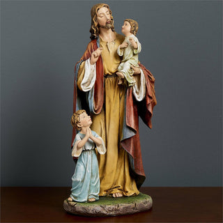 10-Inch Jesus With Children Figure - Renaissance Collection