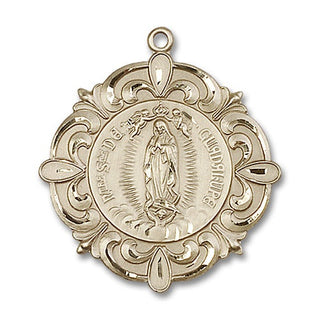 14kt Gold Filled Our Lady of Guadalupe Medal