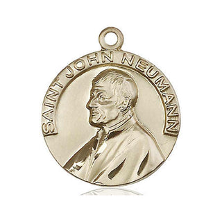 14kt Gold Saint John Neumann Medal