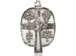Sterling Silver Presbyterian Medal Catholic Jewelry