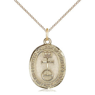 14kt Gold United Church of Christ Medal