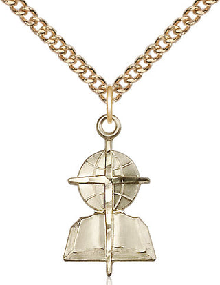 14kt Gold Southern Baptist Medal