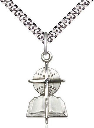 Sterling Silver Southern Baptist Medal Religious Jewelry