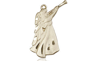 14kt Gold Guardian Angel Medal