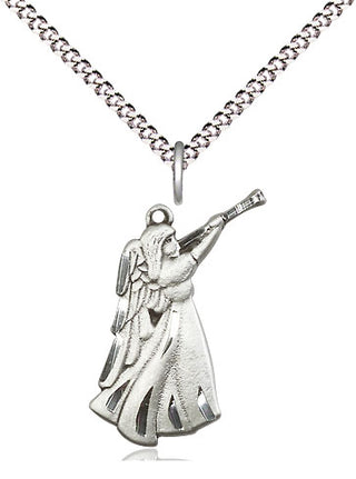 Sterling Silver Guardian Angel Medal Religious Jewelry