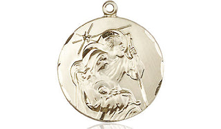 14kt Gold Filled Holy Family Medal