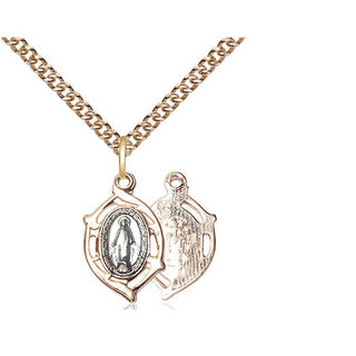 14kt Gold Miraculous Medal