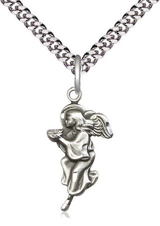 Pewter Guardian Angel Medal Religious Jewelry