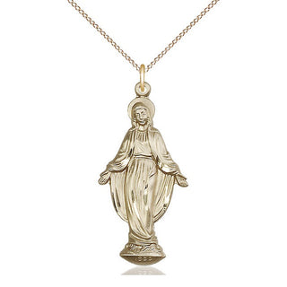 14kt Gold Miraculous Medal