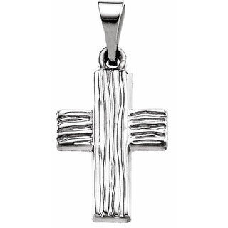 Sterling Silver The Rugged Cross Pendant