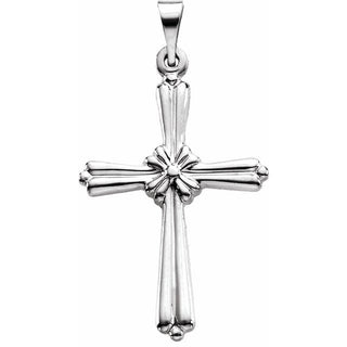 Platinum Cross Pendant