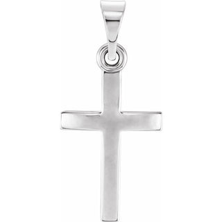 Platinum Cross Pendant
